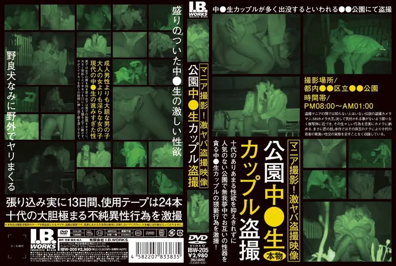 IBW-205 ○ In The Park Couple Voyeur Raw